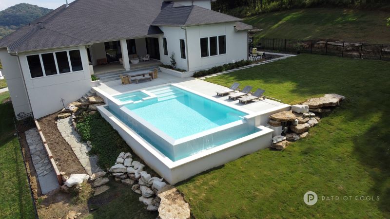 pool installation in Nashville, Tennessee; pool contractor in Nashville