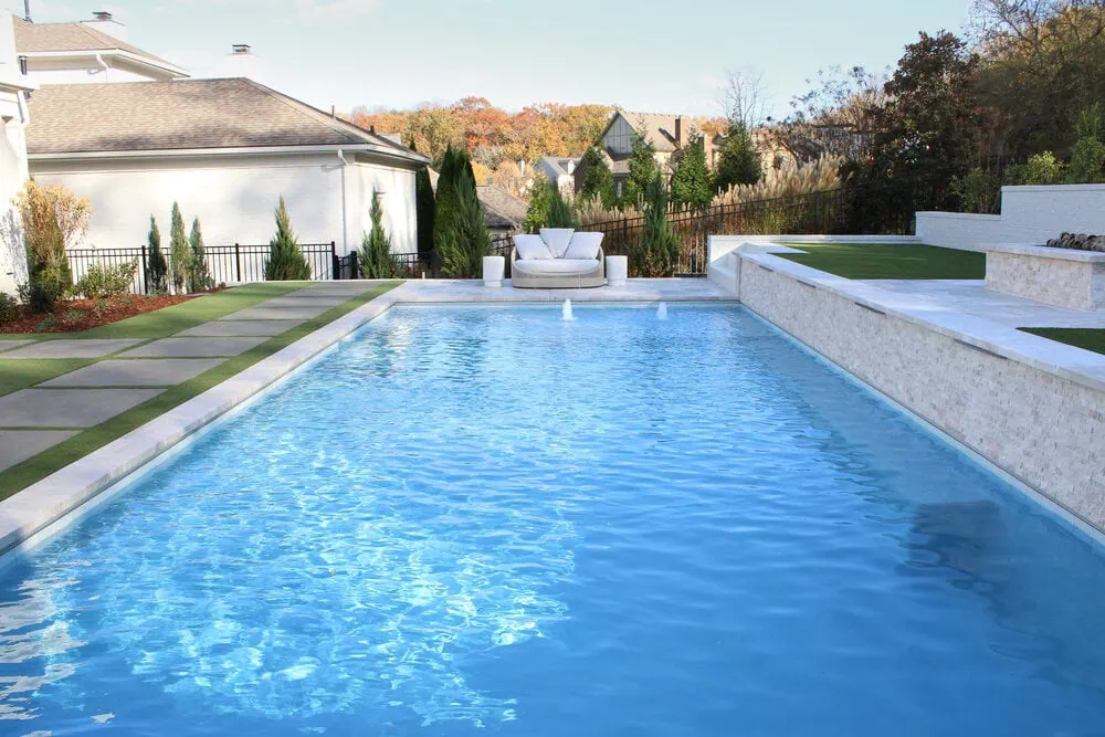 Patriot Pools luxury custom pool construction in Brentwood Tennessee
