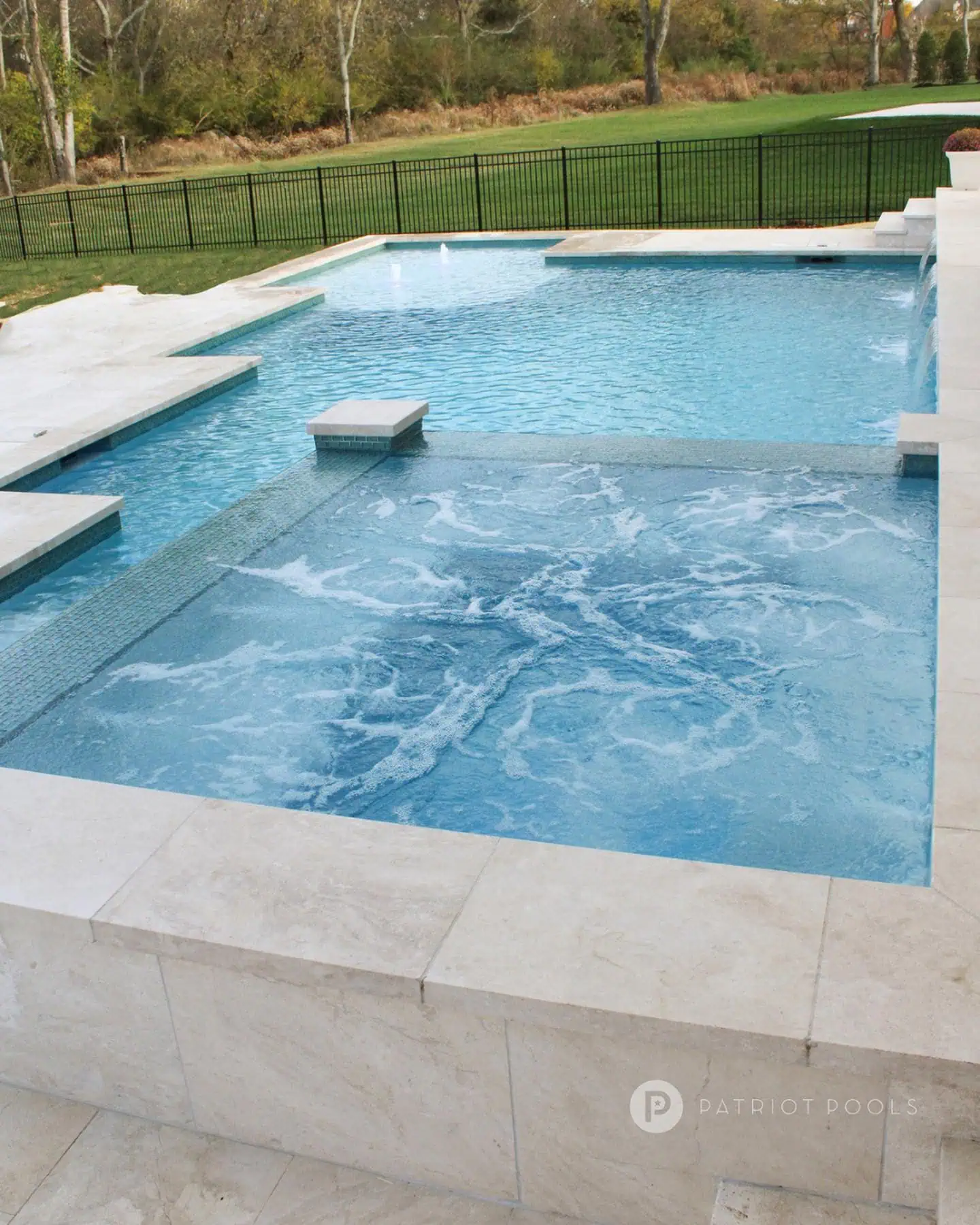 Patriot Pools luxury custom pool construction in Nashville Tennessee